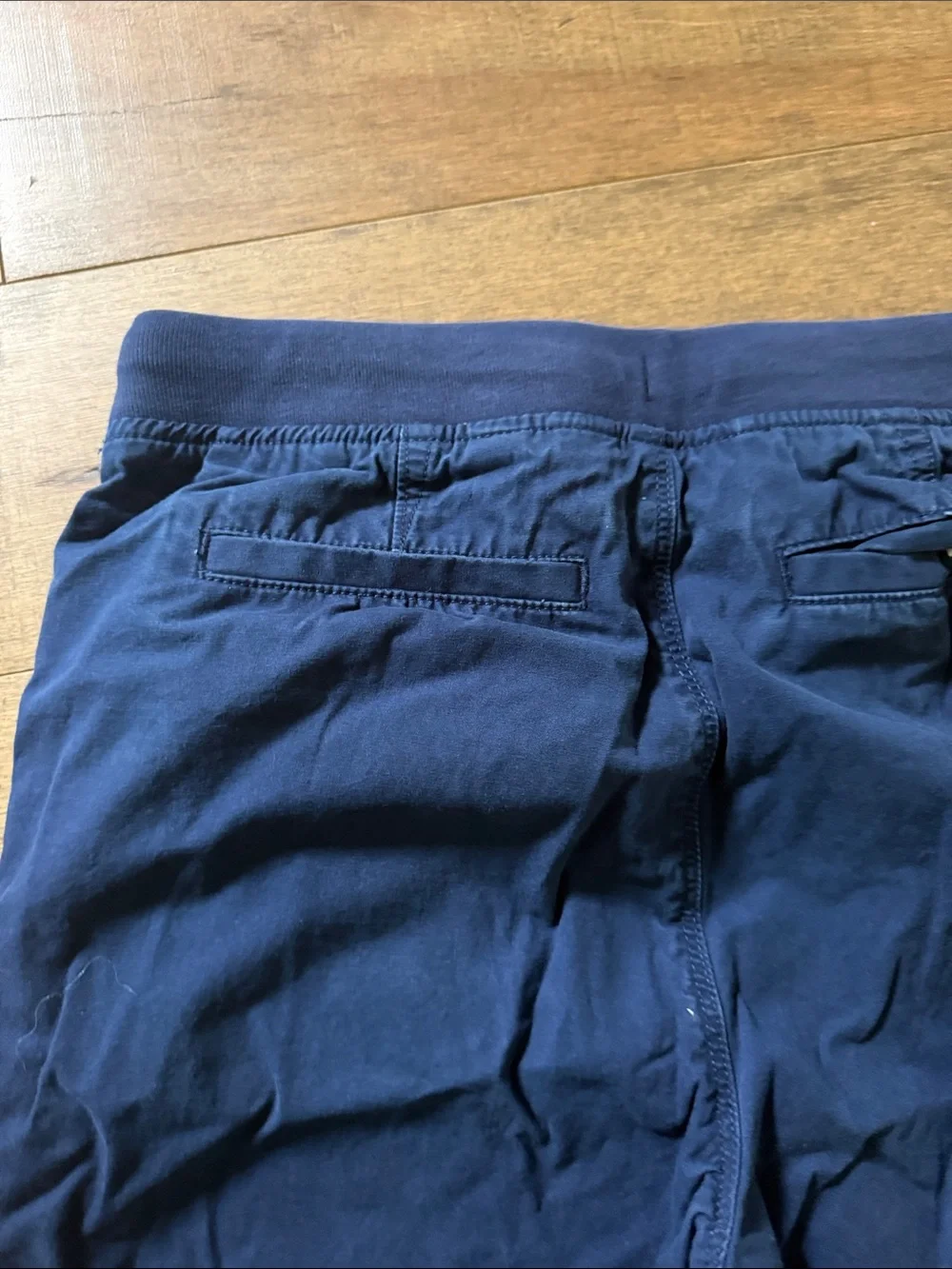 🎉Lands' End Navy Blue Kids Drawstring Jogger Pants